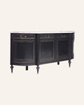 French Louis XVI–Style Marble-Top Sideboard