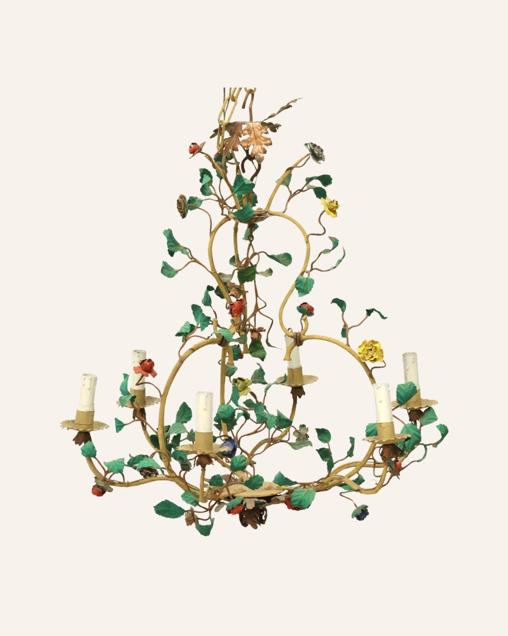Italian Rose Garden Chandelier