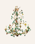 Italian Rose Garden Chandelier