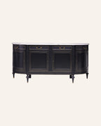 French Louis XVI–Style Marble-Top Sideboard