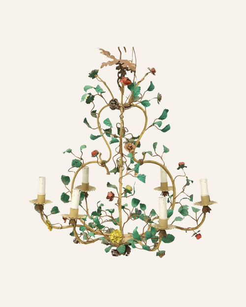 Italian Rose Garden Chandelier