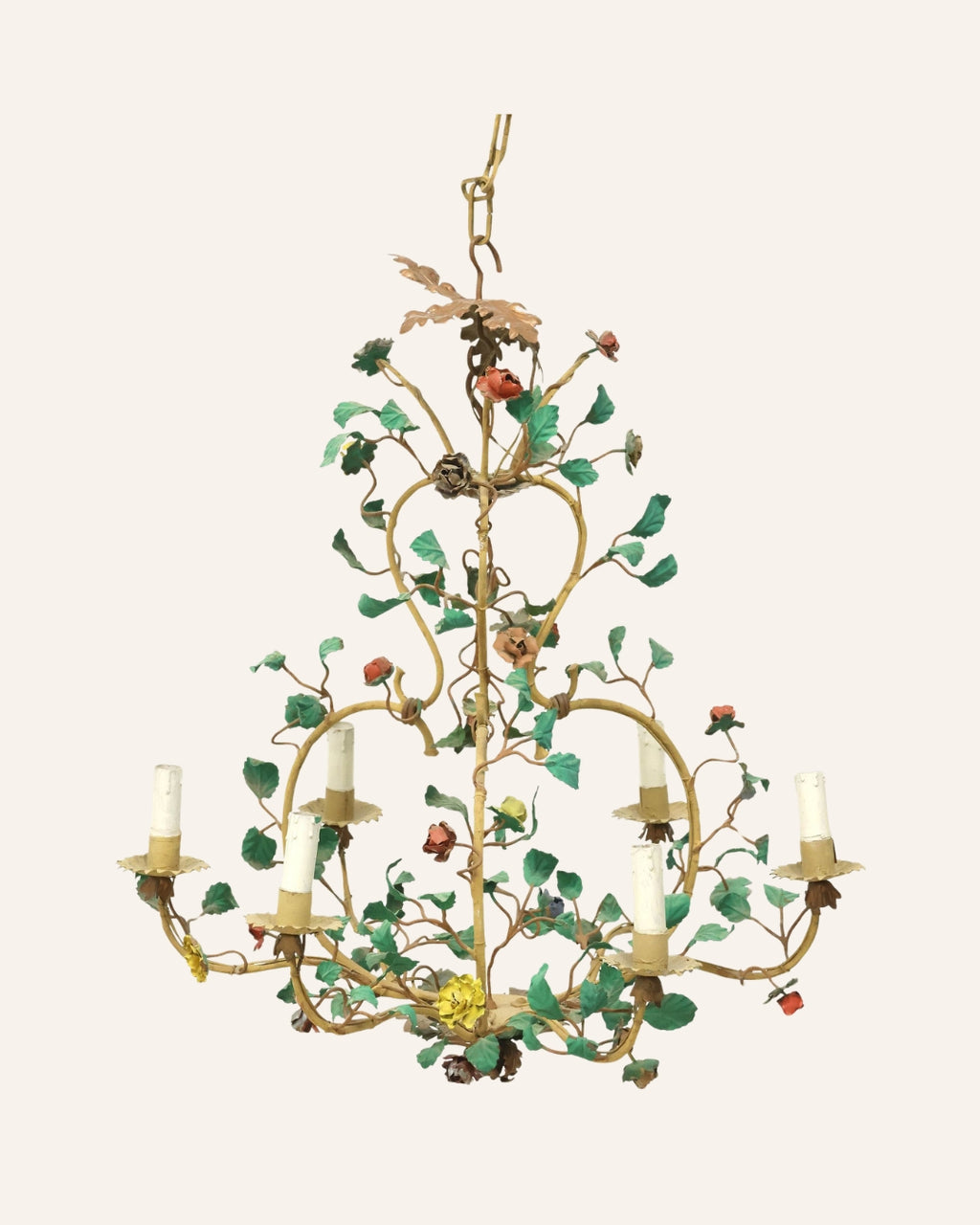 Italian Rose Garden Chandelier