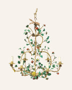Italian Rose Garden Chandelier