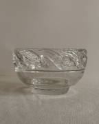 Vintage Tiffany & Co. Crystal Dolphin Bowl