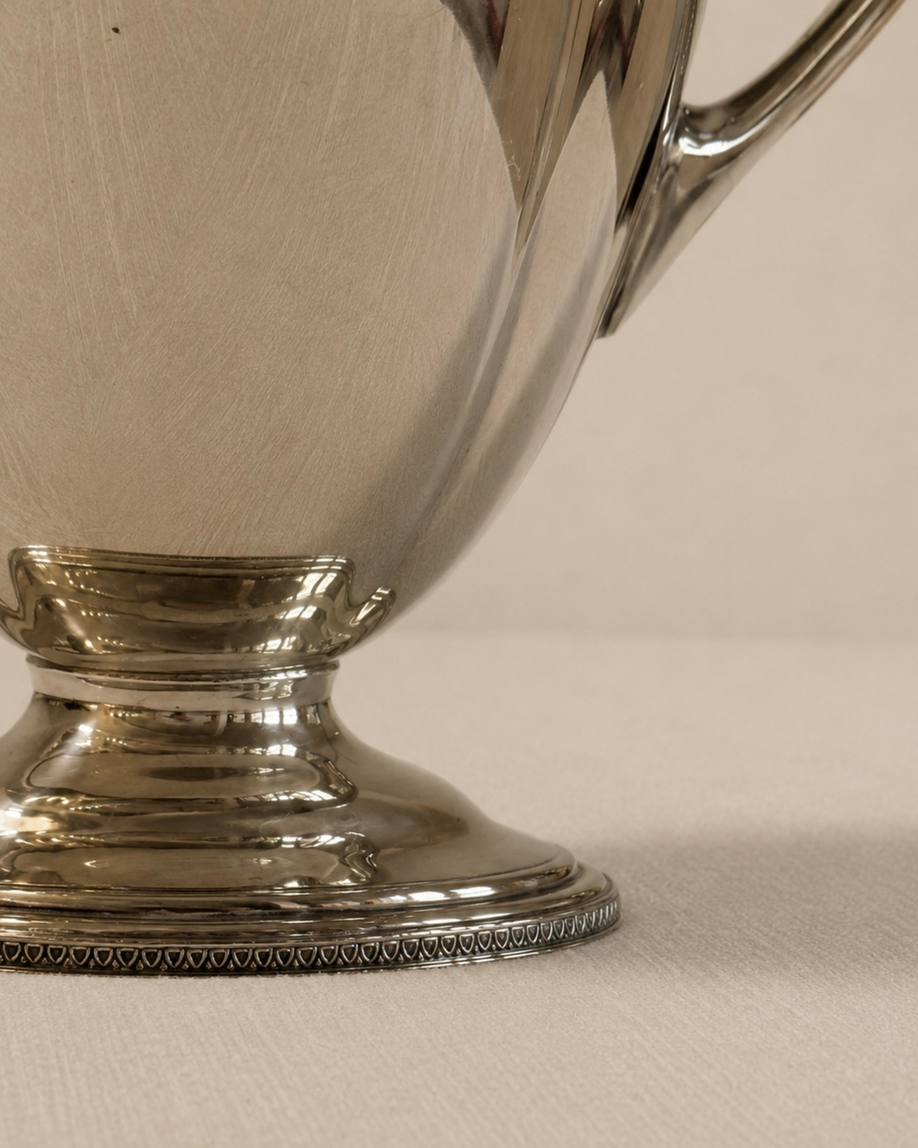Vintange Dutch Silver-Plated Water Pitcher