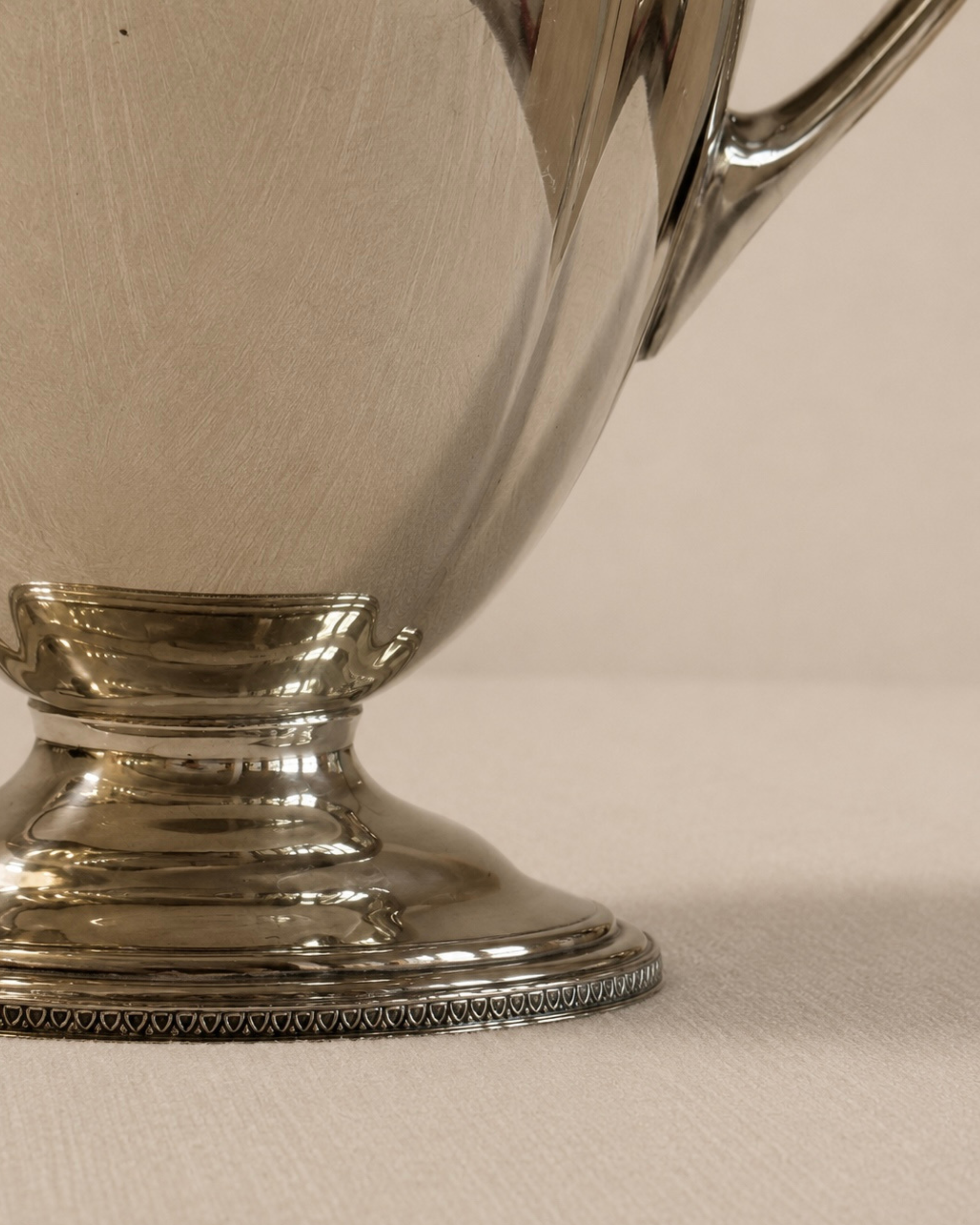 Vintange Dutch Silver-Plated Water Pitcher