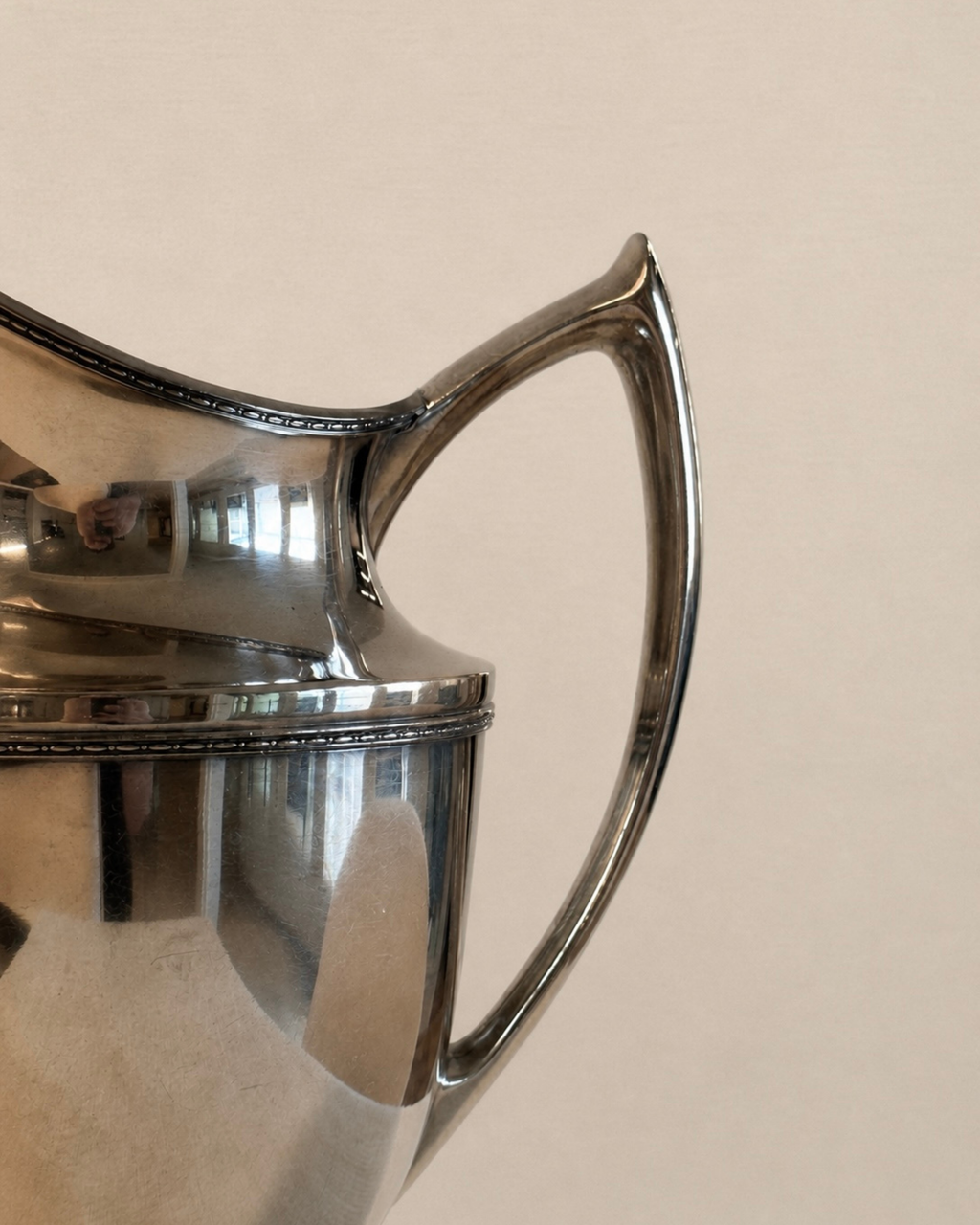 Vintage International Silver Co. Silver-Plated Pitcher