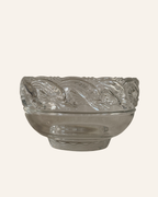 Vintage Tiffany & Co. Crystal Dolphin Bowl