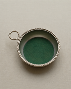 Vintage BBI Präsent Silver-Plated Wine Bottle Coaster
