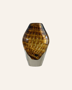 Hand-Blown Bubble Vase — Tobacco