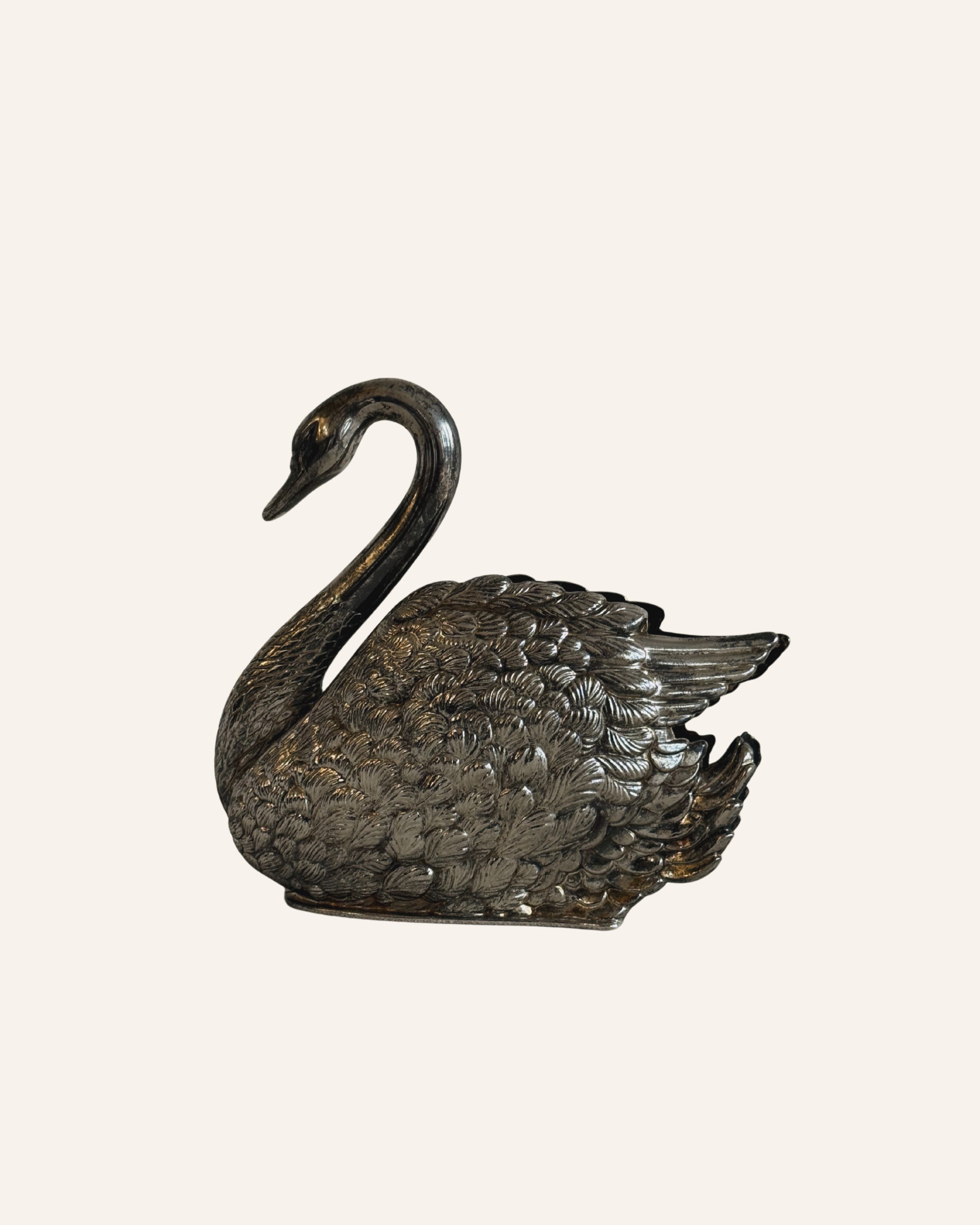 Vintage Italian Swan Napkin Holder by Godinger