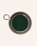 Vintage BBI Präsent Silver-Plated Wine Bottle Coaster